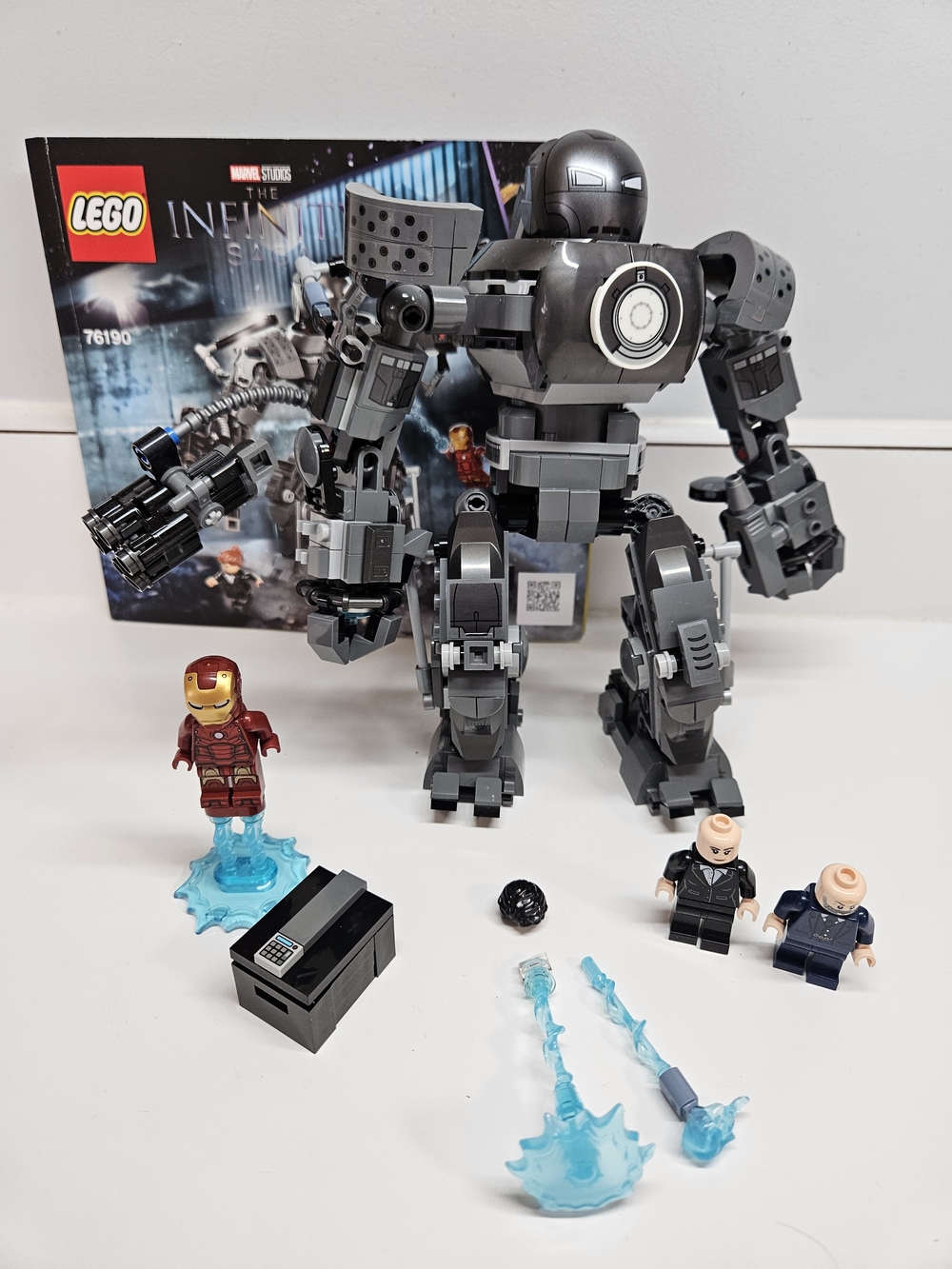 LEGO Super Heroes: Iron Man: Iron Monger Mayhem (76190) Manual Missing One Piece